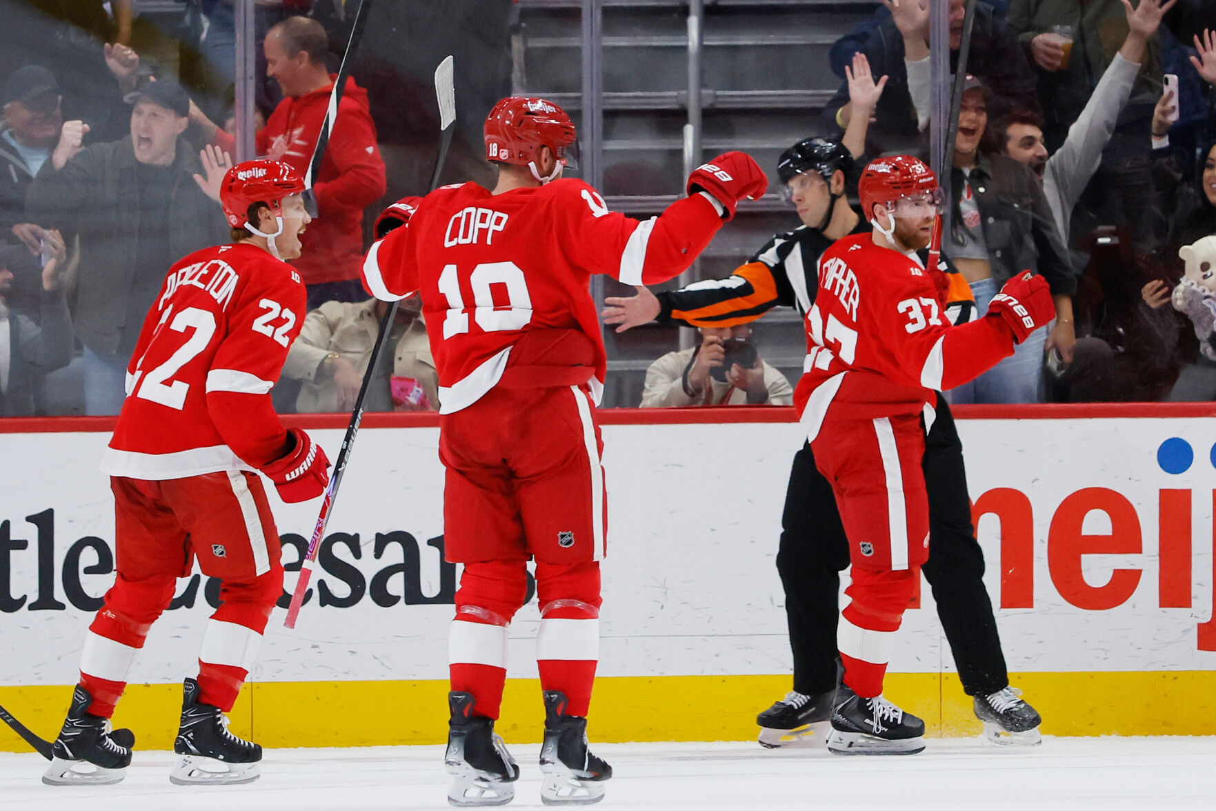 Blues Red Wings Hockey